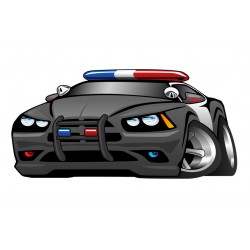 Sticker voiture basse homme