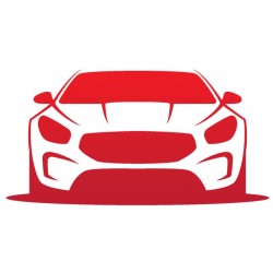 Sticker voiture relief arrière