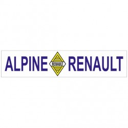 Stickers Alpine lettres seules