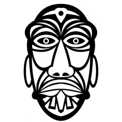Sticker tête gueule