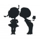 Sticker couple amoureux