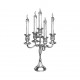 Sticker bougie argent