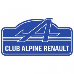 Stickers Alpine vintage logo
