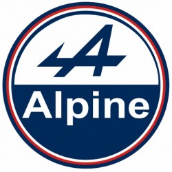 Stickers Alpine logo vintage