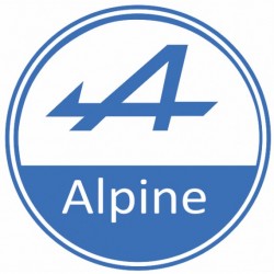Stickers Alpine logo rond