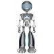 Sticker robot gris