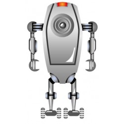 Sticker robot or