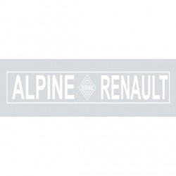 Stickers Alpine noir ou blanc