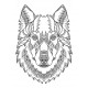 Sticker tigre hurle