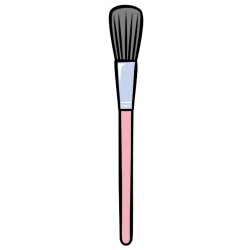 Sticker maquillage rose