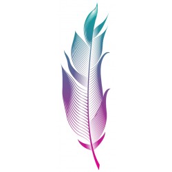 Sticker flamant rose