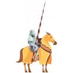 Sticker le foux du roi rouge
