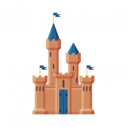 Sticker chateau dark