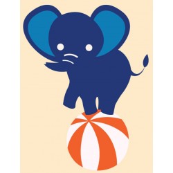 Sticker chapiteau cirque