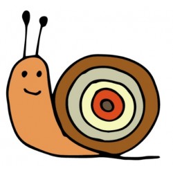 Sticker petit escargot