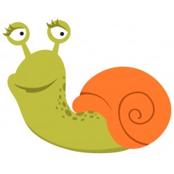 Sticker escargot fatigue