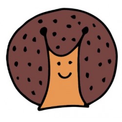 Sticker escargot bebe et maman