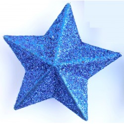 Sticker étoile argent