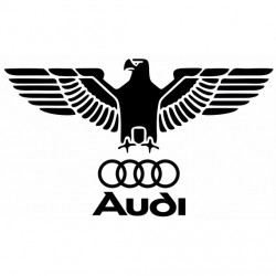 Stickers Audi Coeur