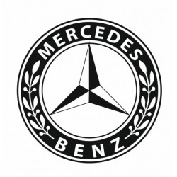 Stickers  Mercedes Benz Bleu