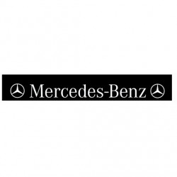 Stickers Mercedes (logo blanc)