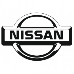 Stickers Nissan (avec fond noir)