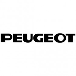 Stickers Peugeot (avec fond noir)