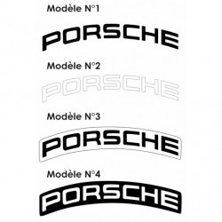 Stickers Porsche ecusson