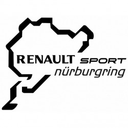 Stickers Renault Sport damier