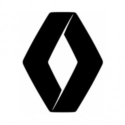 Stickers Renault losange logo vintage