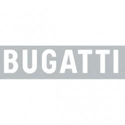 Sticker Bugatti lettres